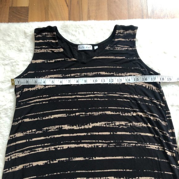 Habitat Clothes to live in striped tank top dress size small - Picture 6 of 7